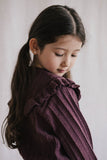 Elegant Knitted Thea Cardigan - Wild Plum