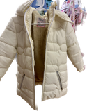 Pale Yellow Puffer Coat (girls)