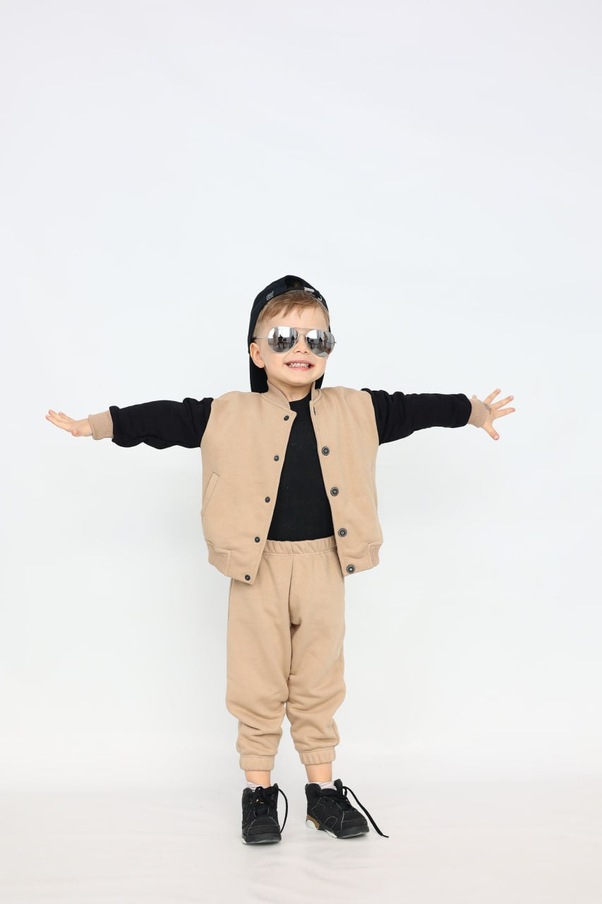 Stylish Yet Soft Cotton Boys' Two Piece - Kurt - DemboHouse