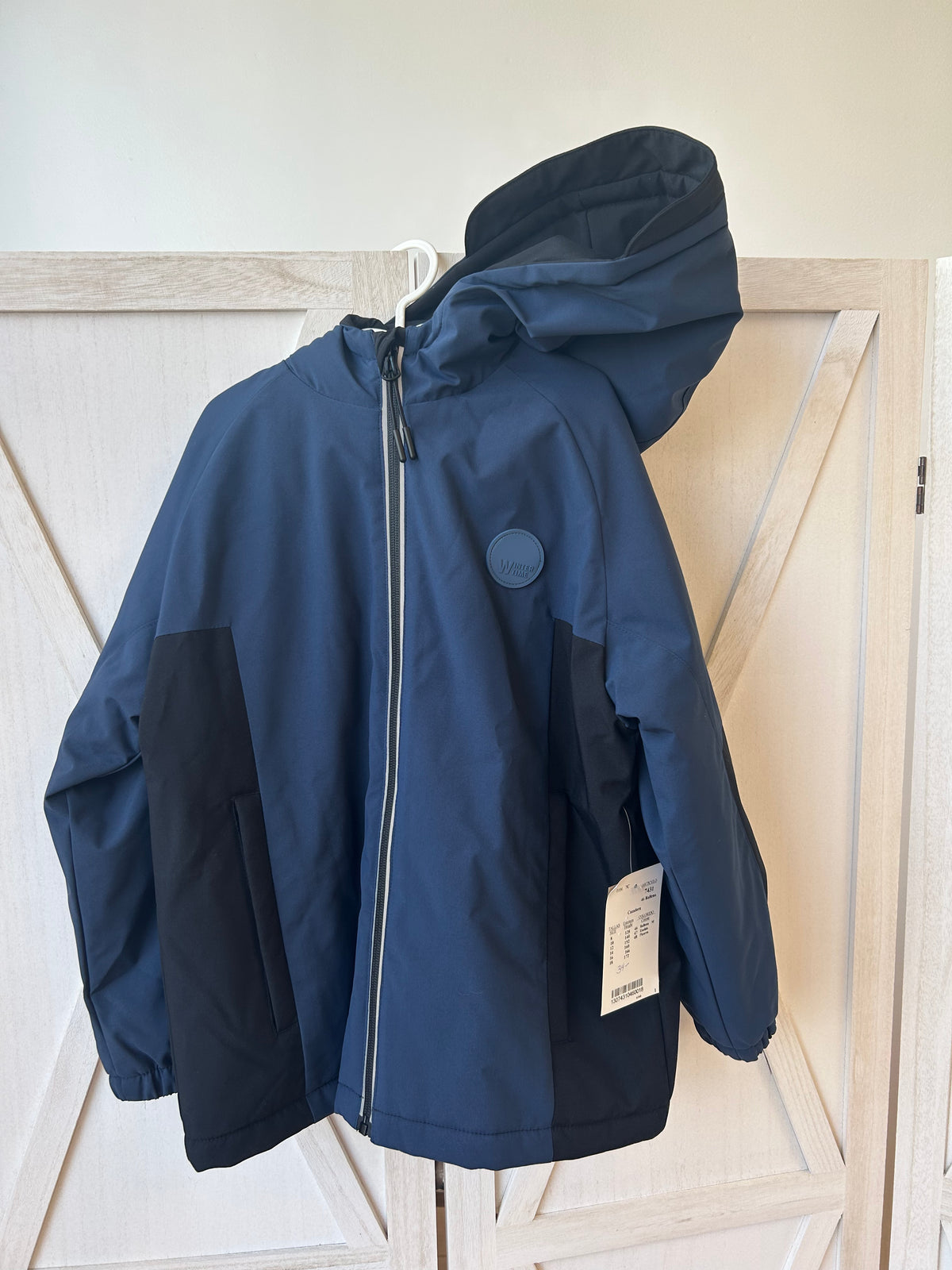 Mayoral Navy Parka (Fleece Lined) with Hood