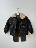 Toddler Boys Moto Jacket 3 Piece Set