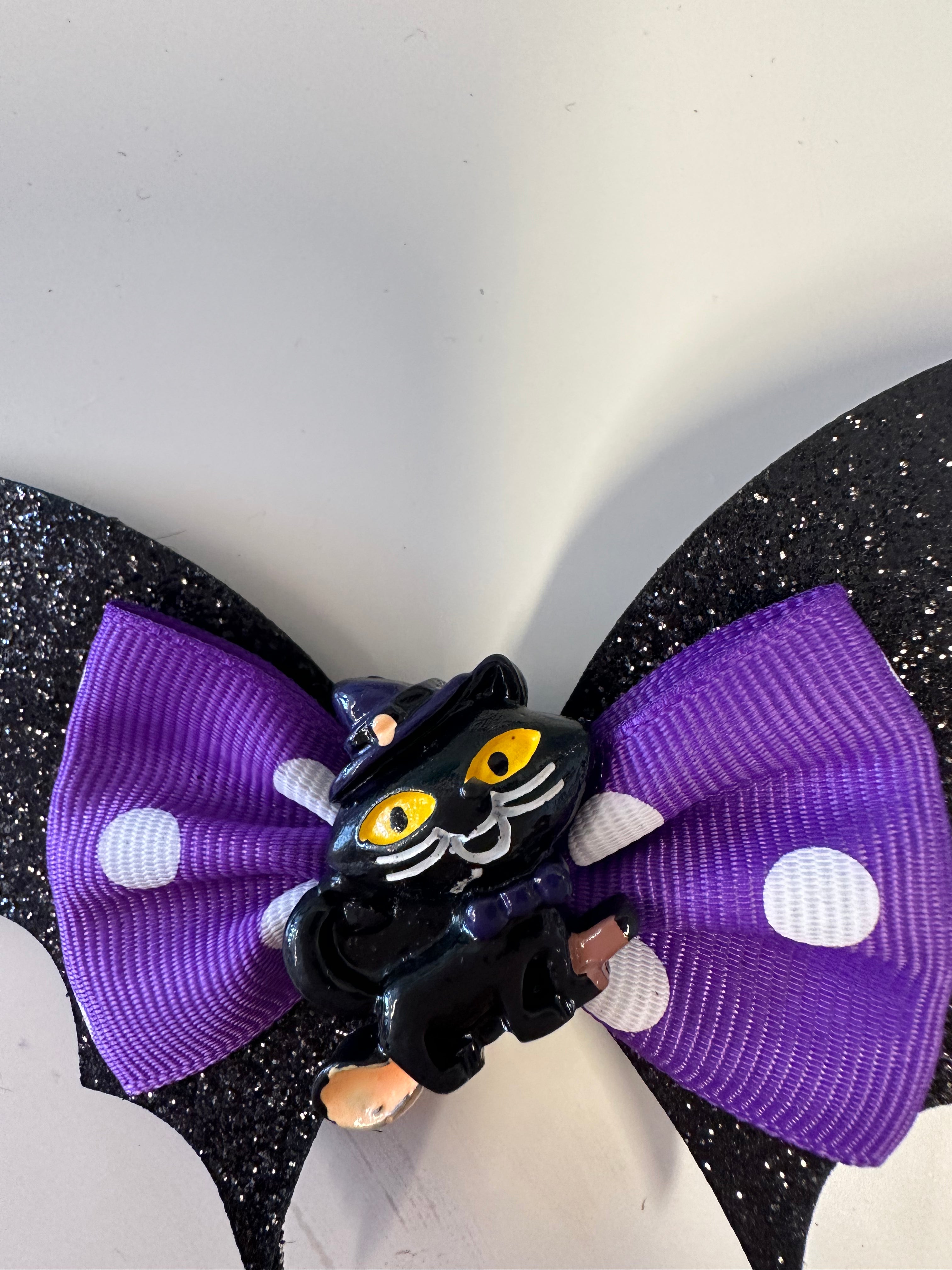 Halloween bows, barrettes, and clips for children, adults, toddlers