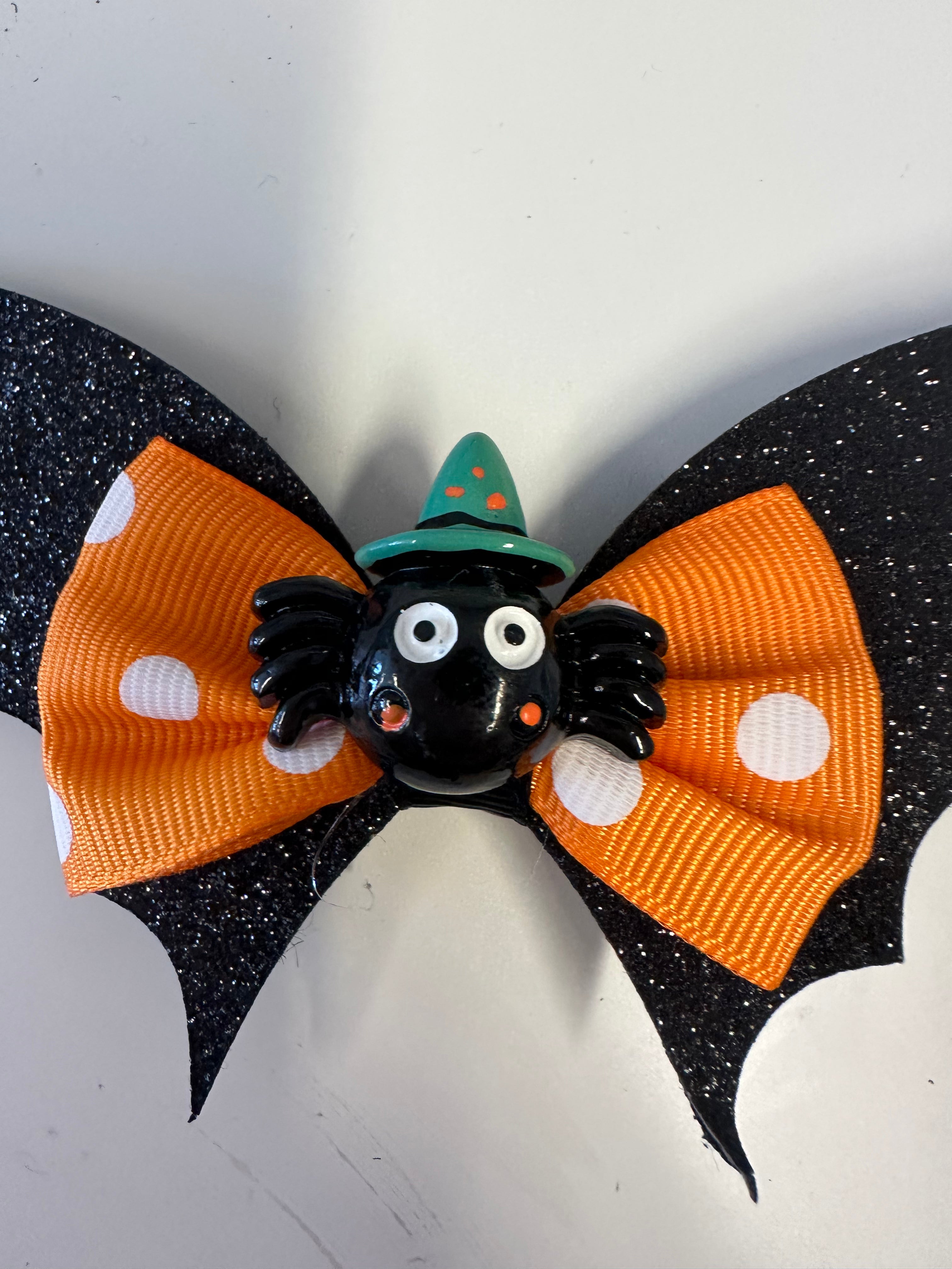 Halloween bows, barrettes, and clips for children, adults, toddlers