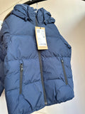 Reima Down Jacket - Paimio - Cinnamon Brown and Navy Blue