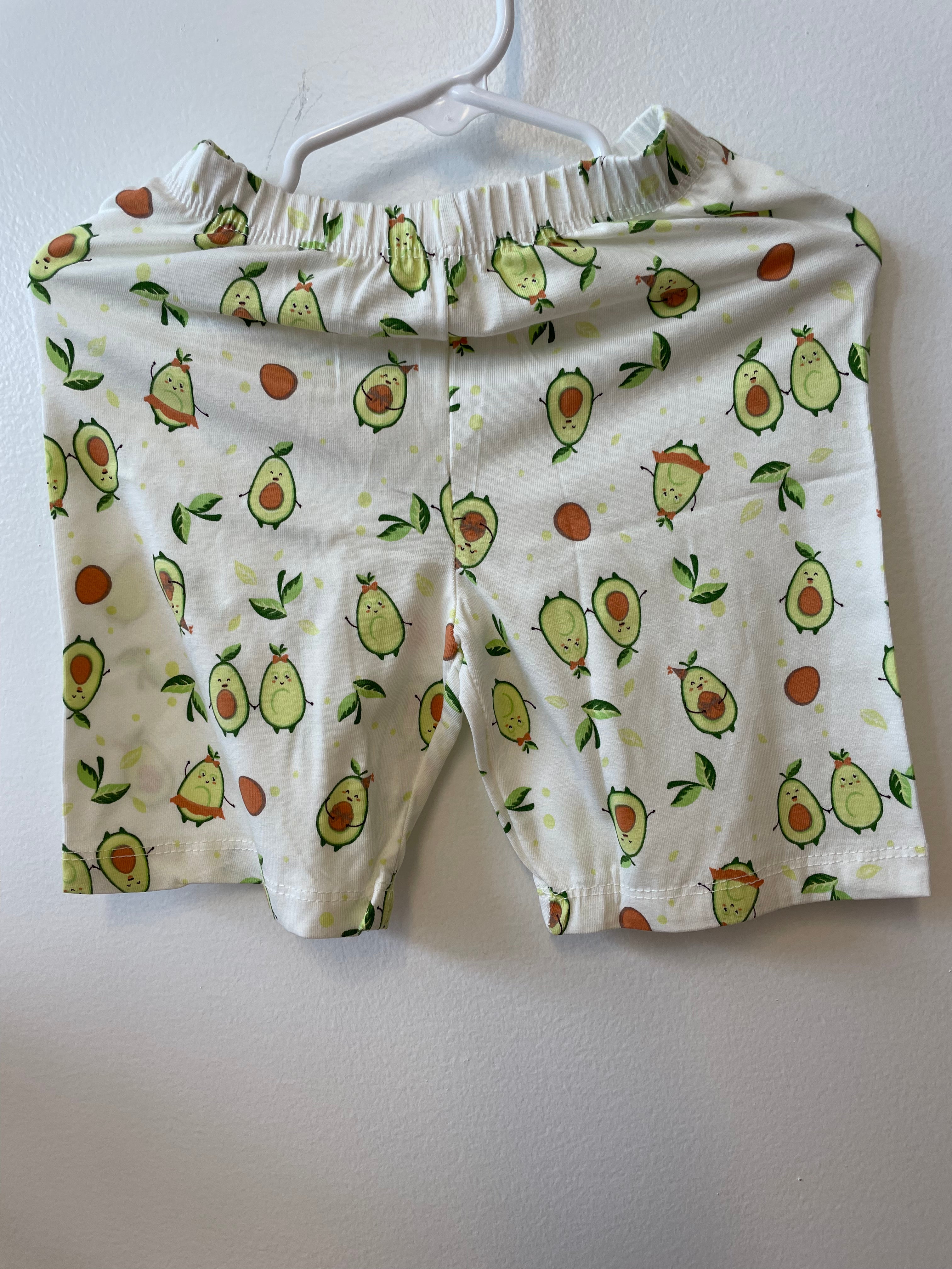 Comfy 100% Cotton Lounge Set with Avocado Graphic