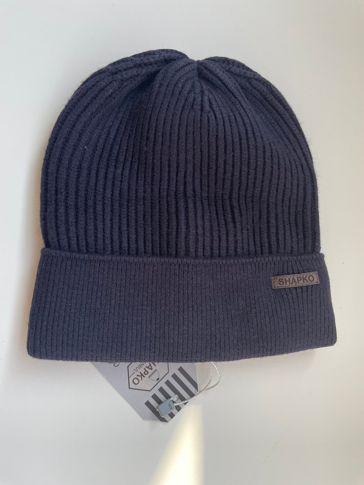 Big Kids Cashmere Blend Soft Ribbed Knit Hat (unisex)