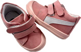 Genuine Leather Shoes w/ Orthopedic Insole - Pink Suede or Black Leather with White Stripe