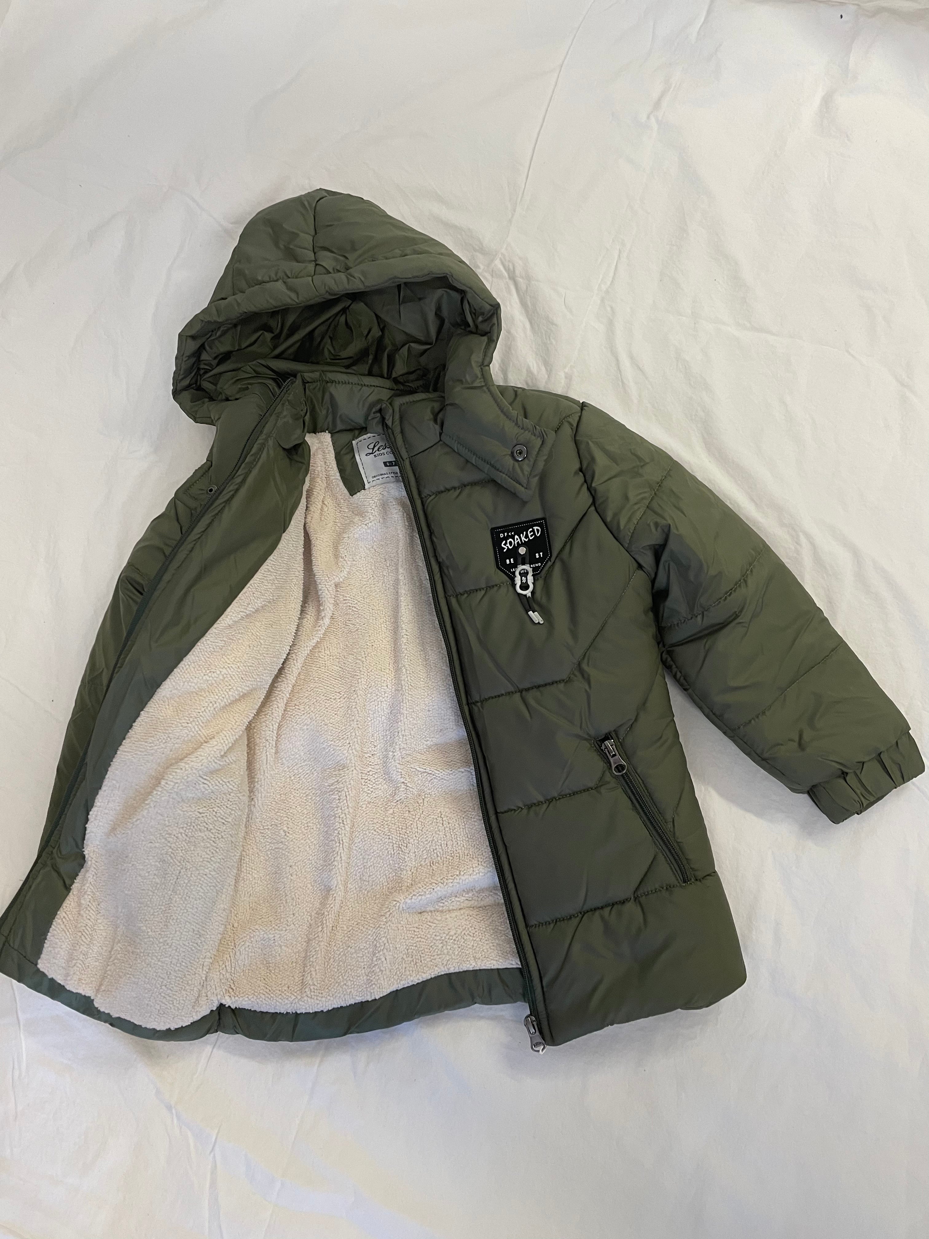 Stylish Boys Puffer Coat with Hood