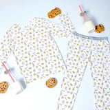 BellaBu Bear Milk and Cookies Original Bamboo Kids Pajamas