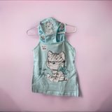 Comfy 100% Cotton Underwear Set with Cat Graphic