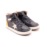 Old Soles Star Tracker Genuine Leather Navy Shoes